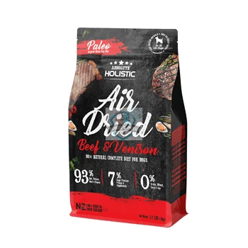 PROMO : Buy 2 for $119.90 Absolute Holistic Beef & Venison Air Dried Dog Food