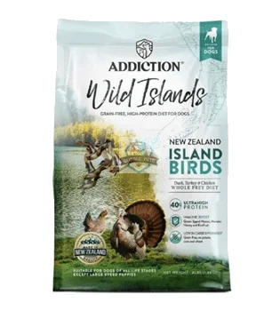 Addiction Wild Islands Island Birds Grain-Free Dry Dog Food