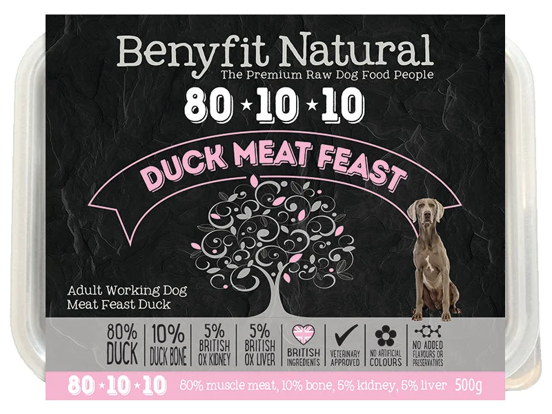 Benyfit Natural 80-10-10 Duck 500g