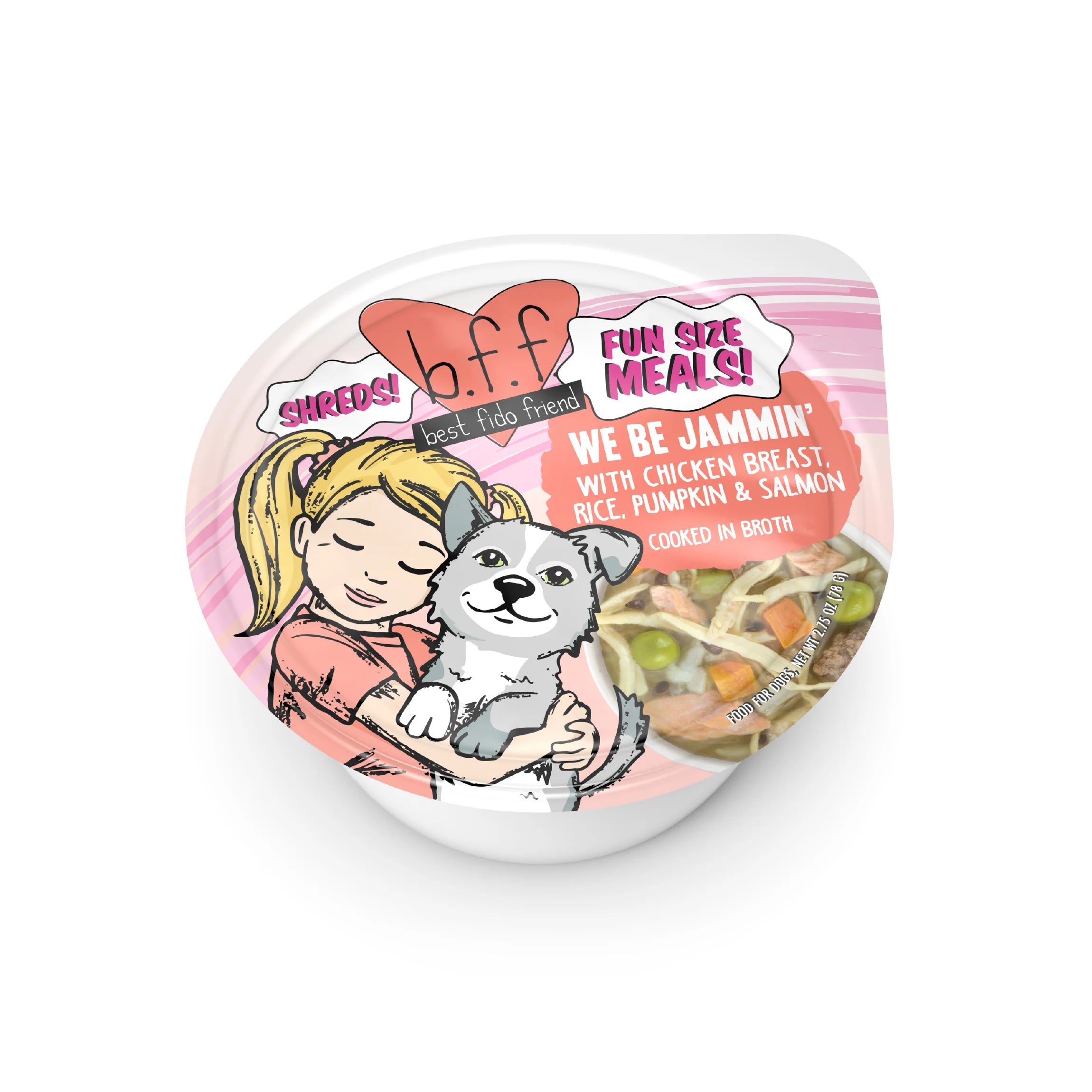 BFF Fun Size Meals  We Be Jammin' with Chicken Breast, Rice, Pumpkin & Salmon