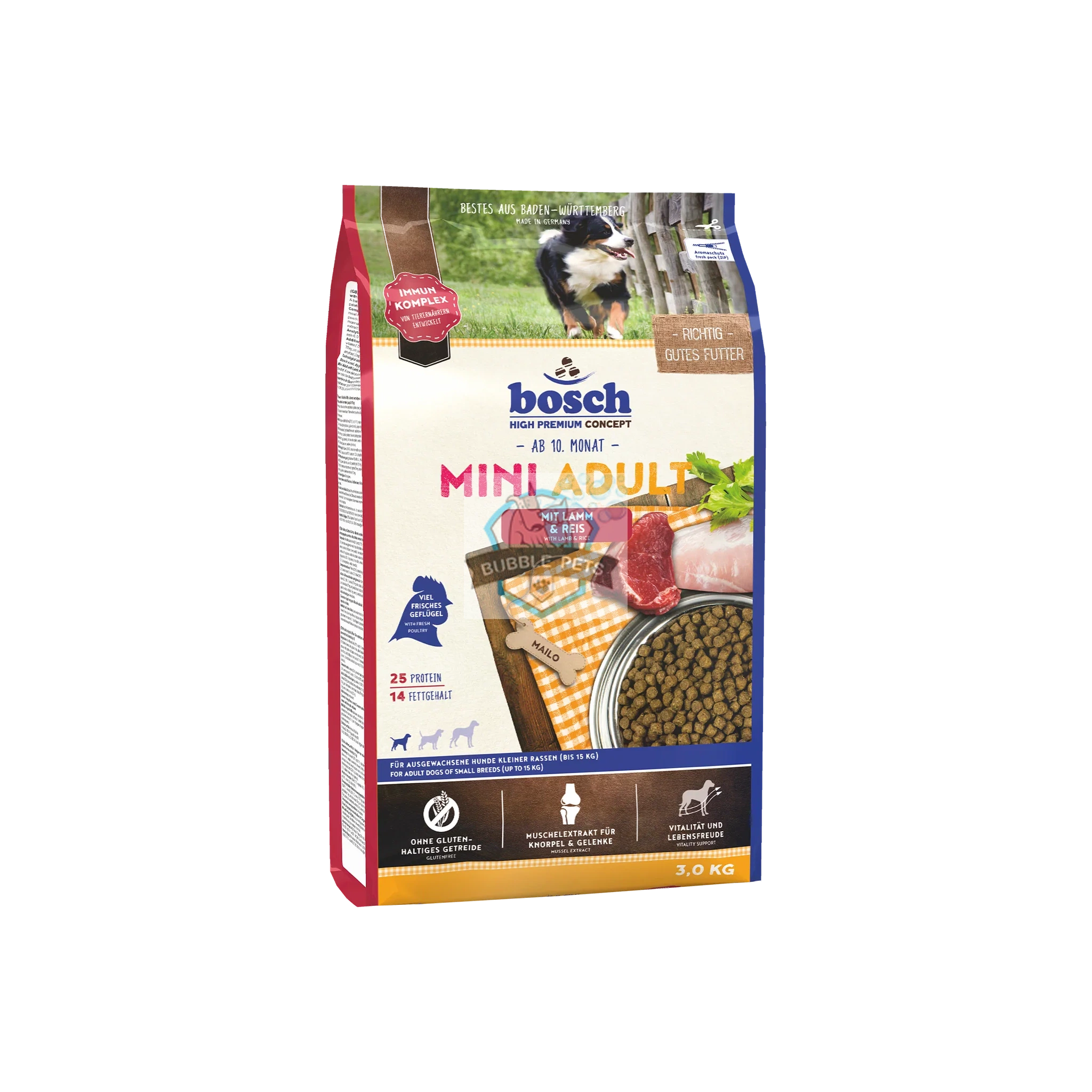 Bosch High Premium Mini Adult Lamb and Rice Dog Food