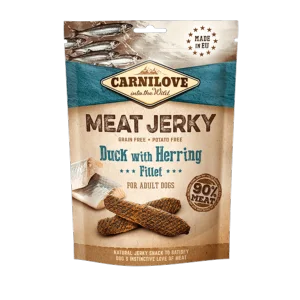 Carnilove Jerky Duck & Herring Dog Treat 100g