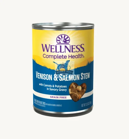 Wellness Stew Venison & Salmon with Potatoes & Carrots Wet Dog Food