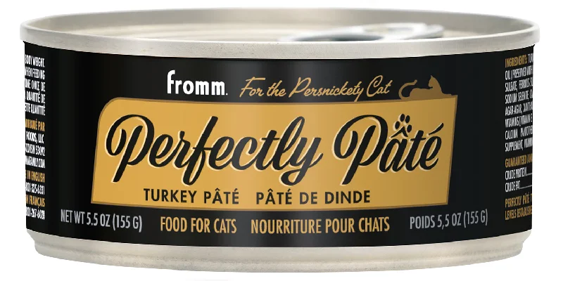 Fromm Cat Purrsnickety Perfectly Pate' Turkey Recipe 5.5oz