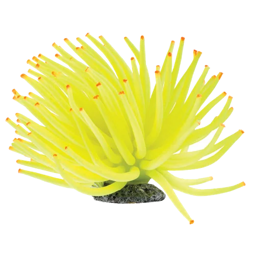 GLOFISH ORNAMENT YELLOW ANEMONE