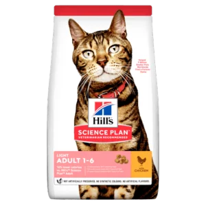 Hills Cat Adult Light Chicken 1.5kg