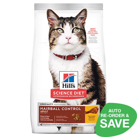 Hill's Science Diet Adult Hairball Control Dry Cat Food