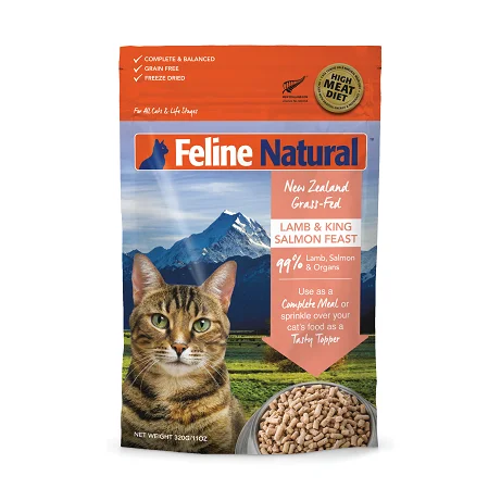 Feline Natural Lamb and Salmon Feast 320g