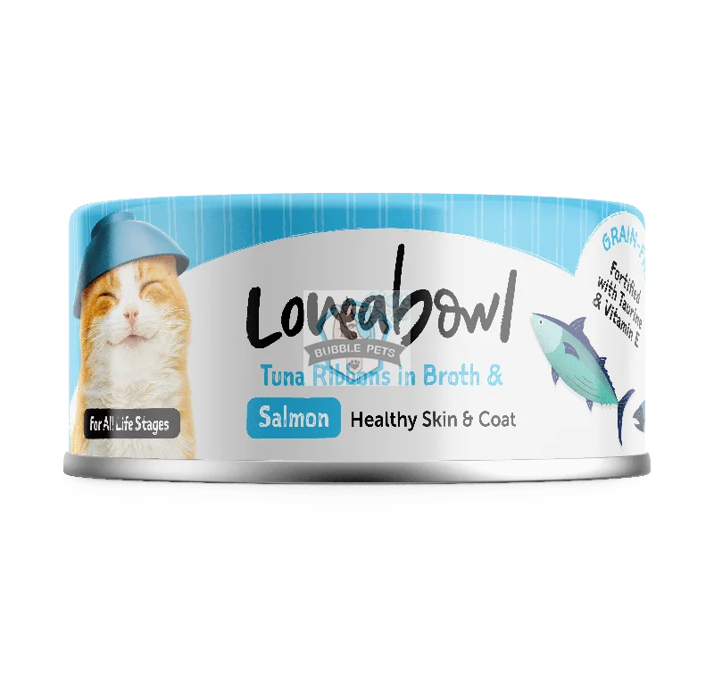 Loveabowl Chicken & Tuna in Broth Wet Cat Food 70g (Tuna & Salmon)