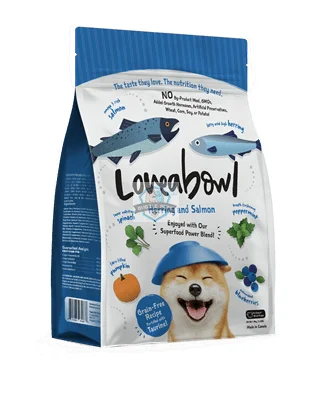 Loveabowl Herring and Salmon Dry Dog Food