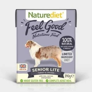 Naturediet Feel Good Senior Lite 390g