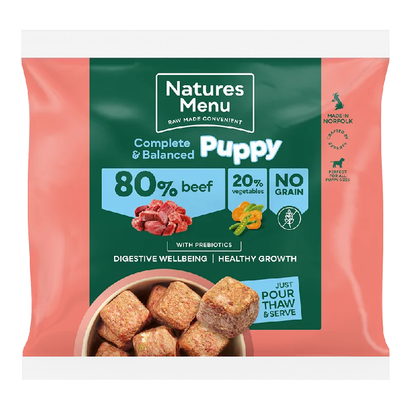 Natures Menu (Country Hunter) 80/20 Nugget Puppy Beef 1kg