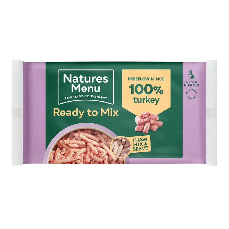 Natures Menu Freeflow Minced Turkey 2kg