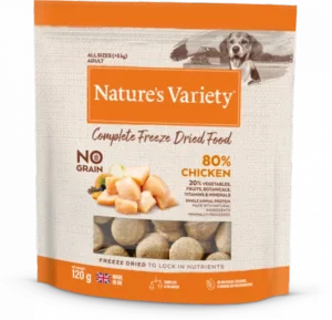 Natures Variety Freeze Dried Complete Chicken 120g