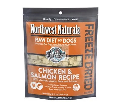 Northwest Freeze Dried Chicken And Salmon Dog Food (3 12oz for $152.70 Bundle)