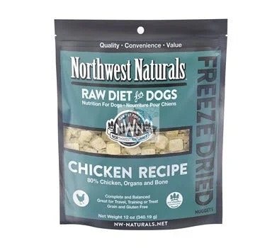 Northwest Freeze Dried Chicken Dog Food (3 12oz for $152.70 Bundle Deal)