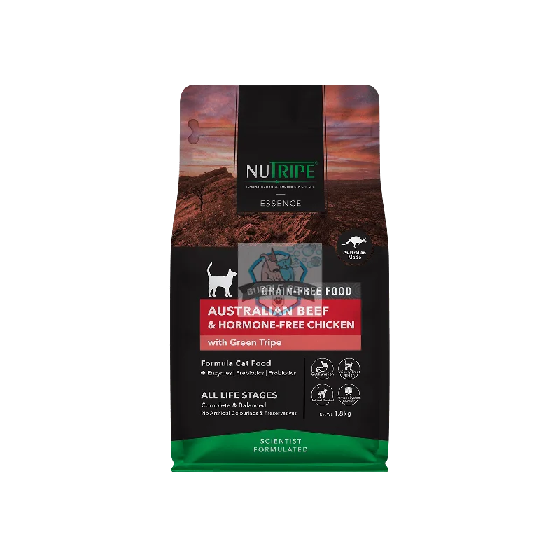 Nutripe Essence Australian Beef & Hormone-Free Chicken with Green Tripe Cat