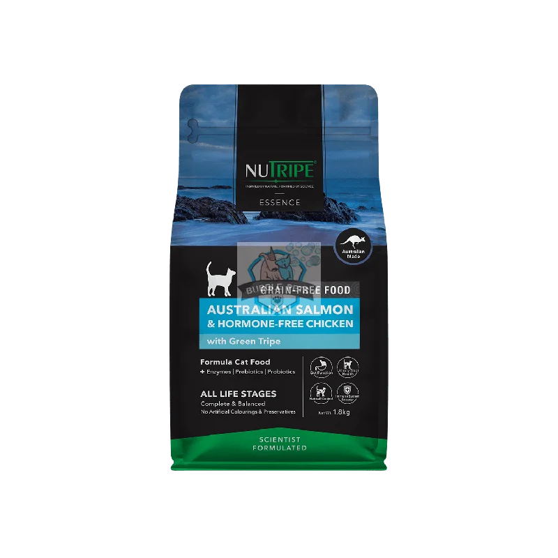 Nutripe Essence Australian Salmon & Hormone-Free Chicken with Green Tripe Cat