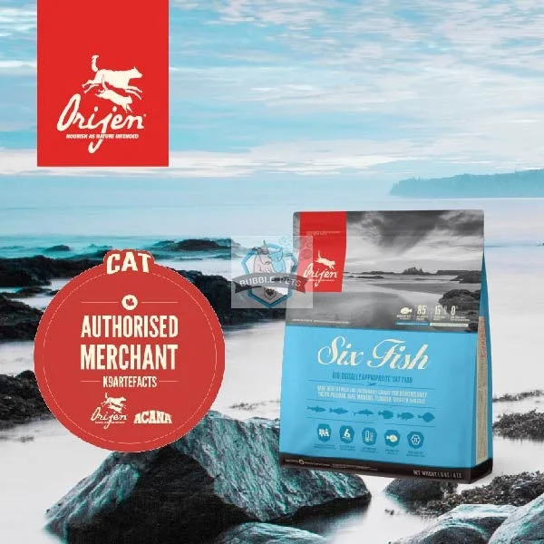 PROMO Extra 10% OFF Orijen 6 Fish Cat Dry Food