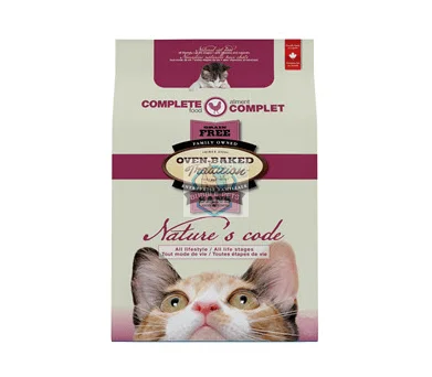 Oven-Baked NATURE'S CODE Grain Free Chicken Cat Food