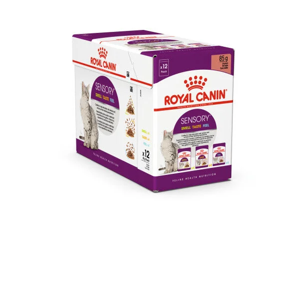 Royal Canin Cat Sensory Variety Pouch Gravy 85gx12