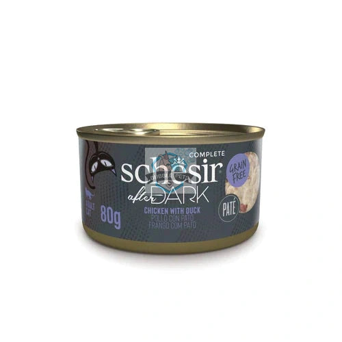 Schesir Cat After Dark Chicken with Duck Pate 80g