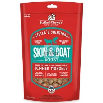 Stella & Chewy’s Stella’s Solutions Skin & Coat Boost Freeze Dried Dinner Morsels