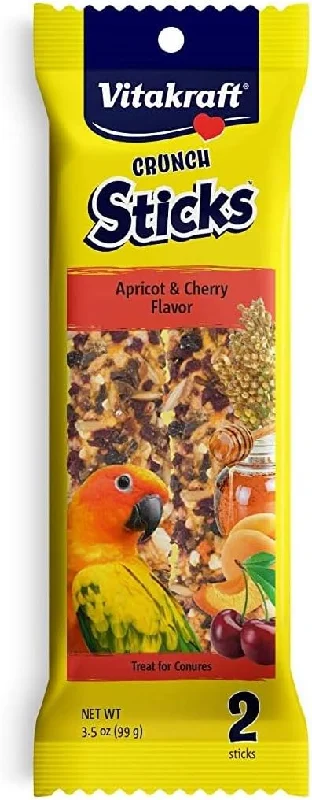 VITA CRUNCH STICKS APRICOT & CHERRY 3.5 oz