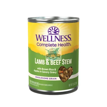 Wellness Stew Lamb & Beef with Brown Rice & Apples Wet Dog Food