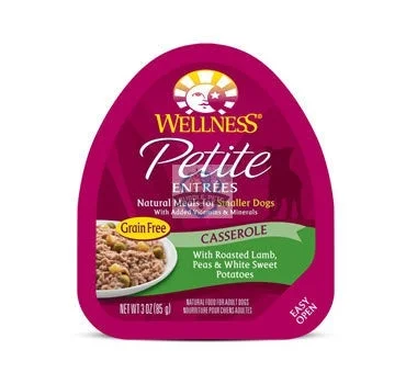 Wellness Petite Entrees Casserole With Roasted Lamb, Peas & White Sweet Potatoes Wet Dog Food