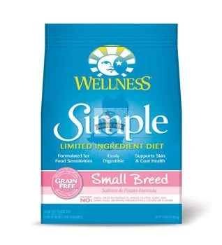 Wellness Simple Small Breed Salmon and Potato Dry Dog Food