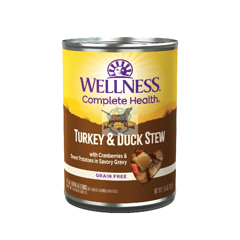 Wellness Stew Turkey & Duck with Sweet Potatoes & Cranberries Wet Dog Food