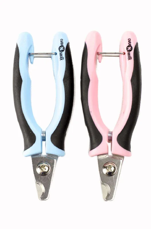 CuteNfuzzy Professional Pet Nail Clipper w/ Bent Blade Medium