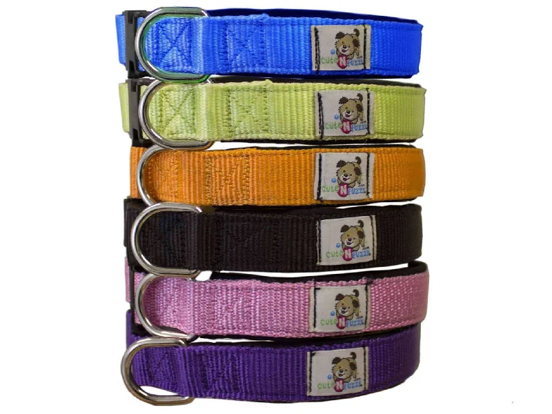 BARGAIN BIN CuteNfuzzy Adjustable Padded Dog Collar