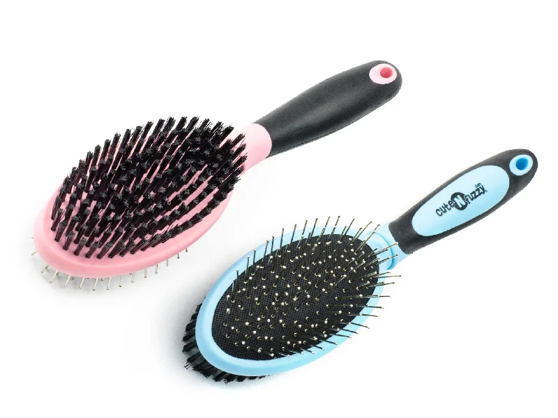 CuteNfuzzy Double Sided Pet Grooming Brush