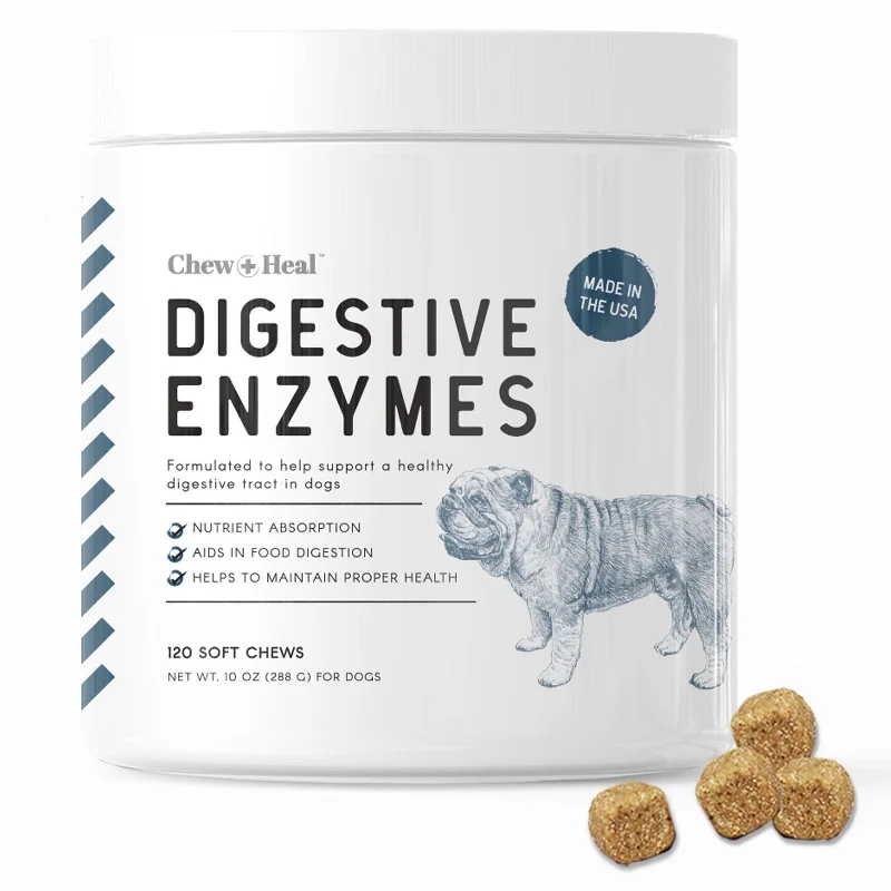 Chew + Heal Digestive Enzymes Bites With Probiotics