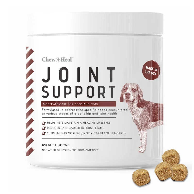 Chew + Heal Joint Supplements For Dogs and Cats