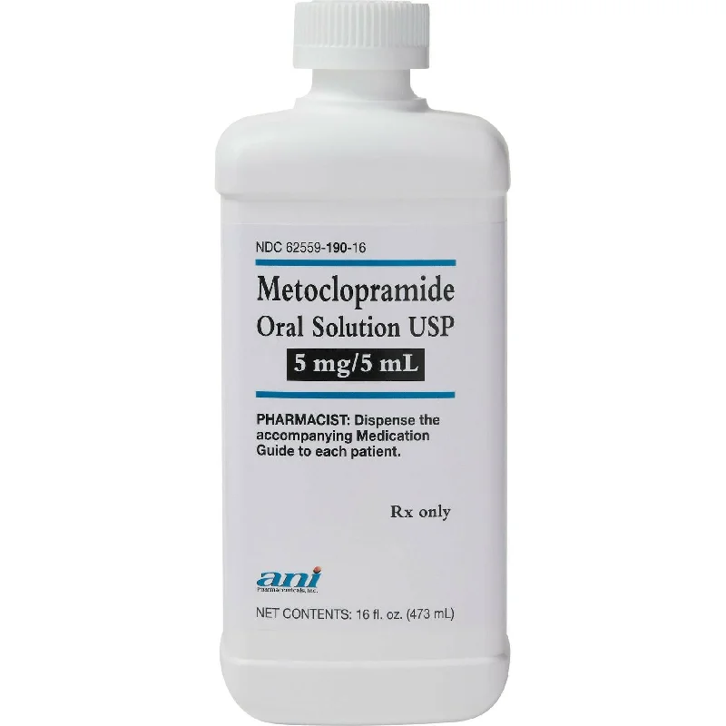 Metoclopramide Oral Solution 5mg/mL (16 oz)