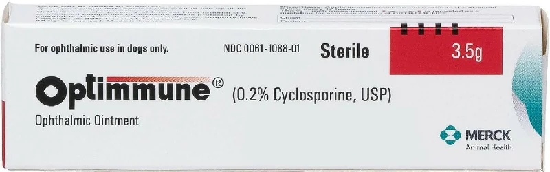 Optimmune Ophthalmic Ointment (Cyclosporine 0.2%) - 3.5 gm