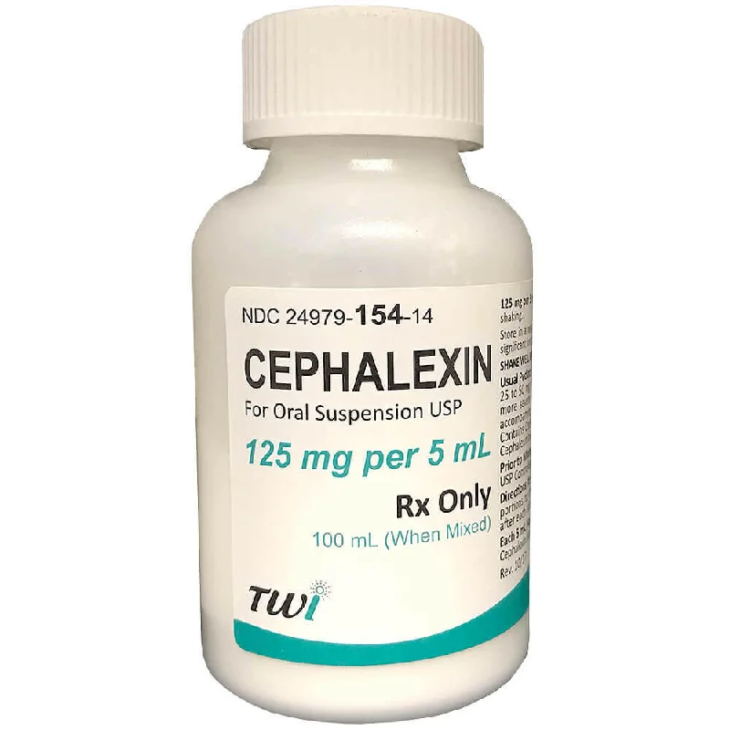 Cephalexin Oral Suspension 125 mg/5ml (100ml)