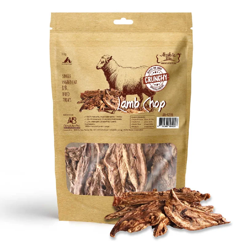 35% OFF: Absolute Bites Lamb Chop Grain-Free Air-Dried Dog Treats