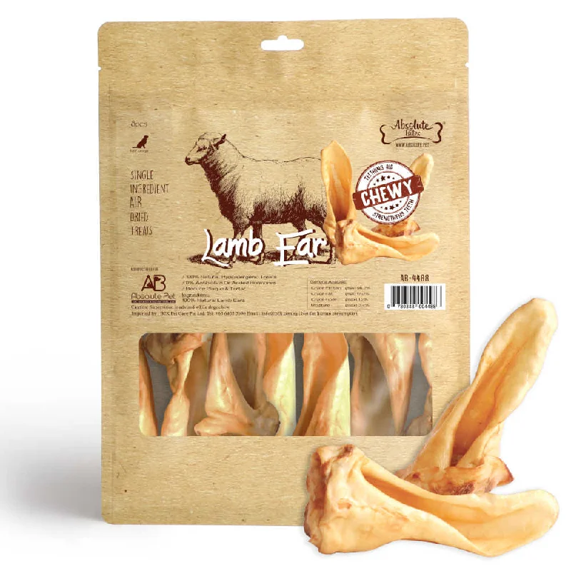 35% OFF: Absolute Bites Lamb Ear Grain-Free Air-Dried Dog Chews