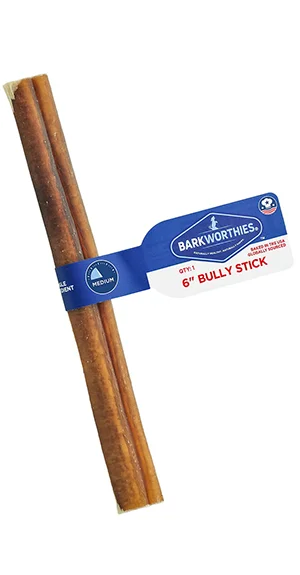 Barkworthies 6" Bully Stick