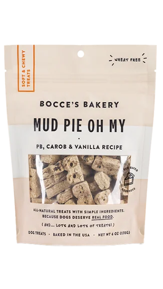 Bocce's Bakery Soft & Chewy Treats: Mud Pie Oh My