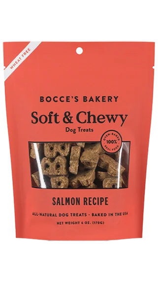 Bocce's Bakery Soft & Chewy Treats: Salmon Recipe