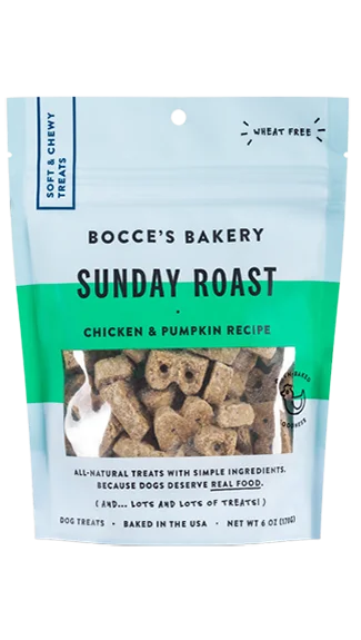 Bocce's Bakery Soft & Chewy Treats: Sunday Roast