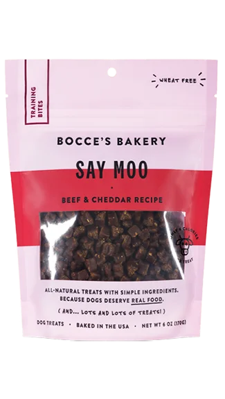 Bocce's Bakery Training Bites: Say Moo