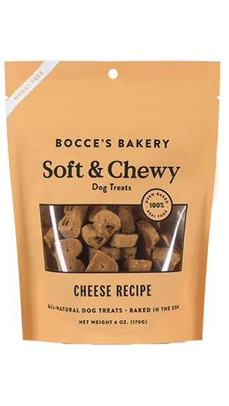 Bocce's Bakery Soft & Chewy Treats: Cheese Recipe