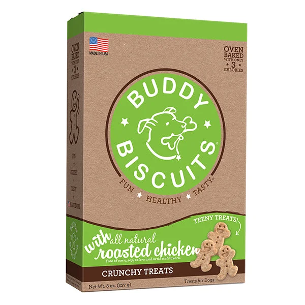 Buddy Biscuits Healthy Whole Grain Oven Baked Teeny Treats: Roasted Chicken 227g