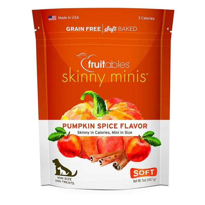 Fruitables Skinny Minis Soft Pumpkin Spice Flavor 5oz